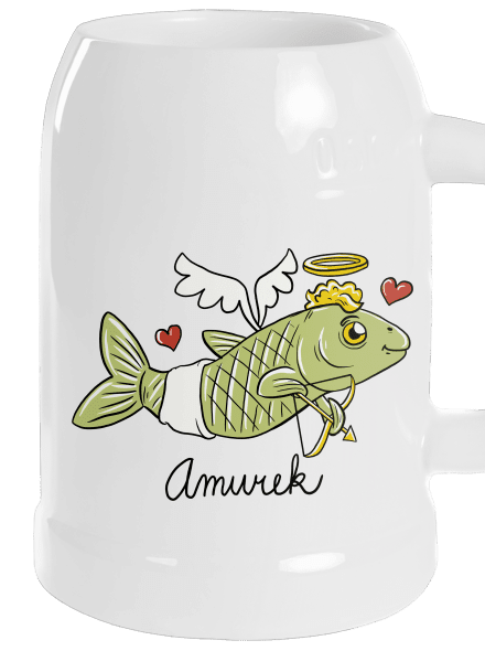 Amurek půllitr White
