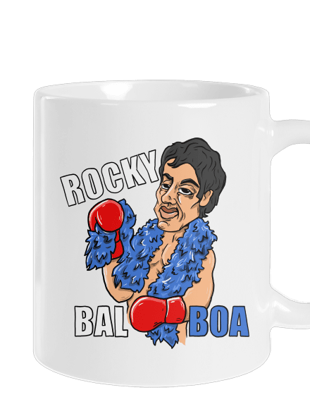Rocky Bal boa klasický hrnek White