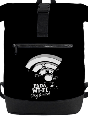 Padá wi-fi batoh Black