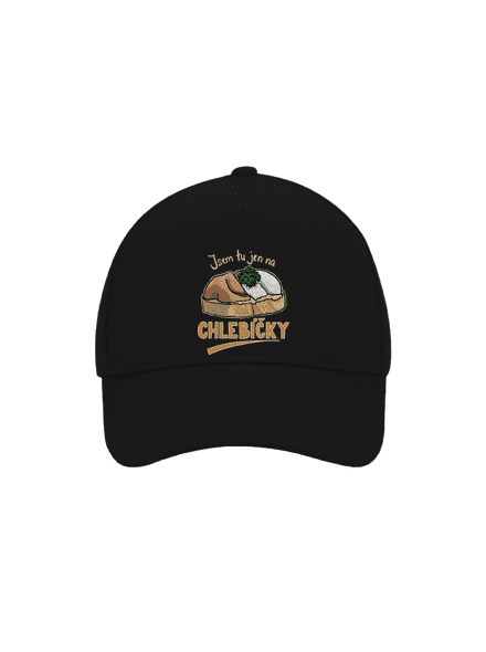 Na chlebíčky kšiltovka baseballka Black