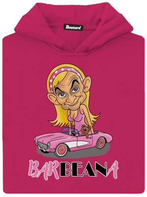 Barbeana dětská mikina klokanka Hot Pink