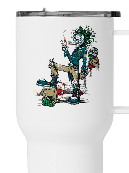 Evil Clown termohrnek White