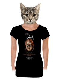 dámské tričko s lemem