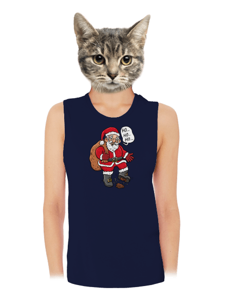 Ho ho ho  dámské tílko volné Navy