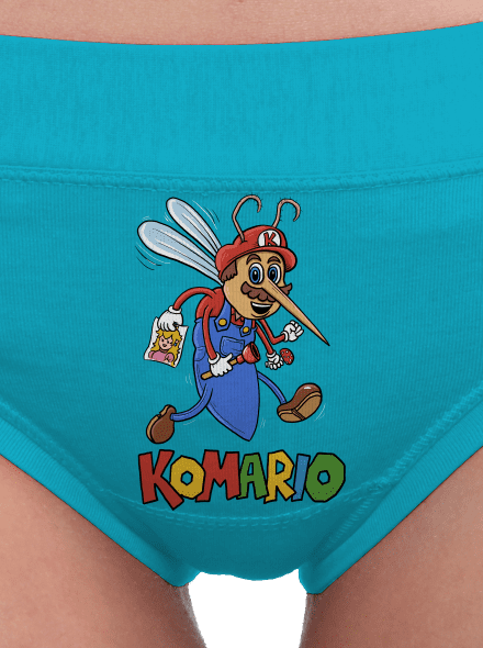 Komario dámské kalhotky Turquoise