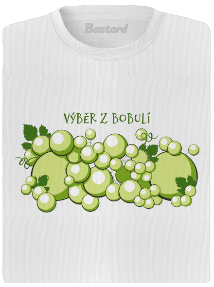 Výběr z bobulí dámské sportovní tričko White