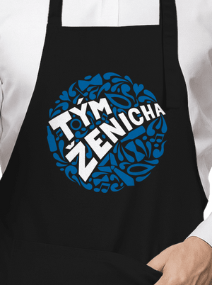 Tým ženicha zástěra Black