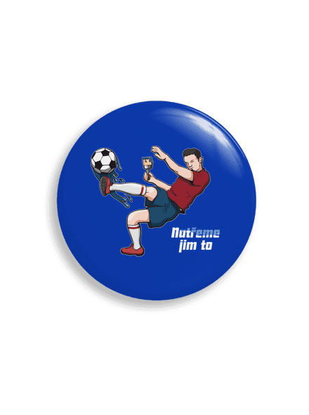 Natřeme jim to - Fotbal placka uni