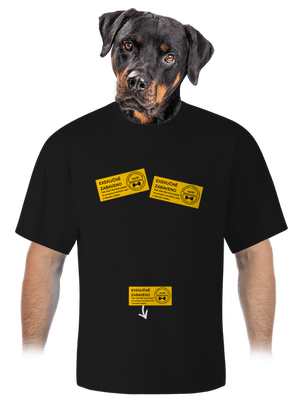 unisex tričko oversized