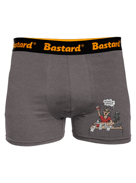 Kabinet boxerky Gray Melange