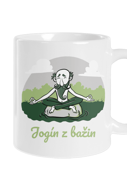 Jogín z bažin klasický hrnek White