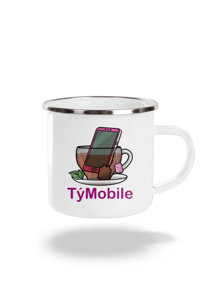 TýMobile plecháček White
