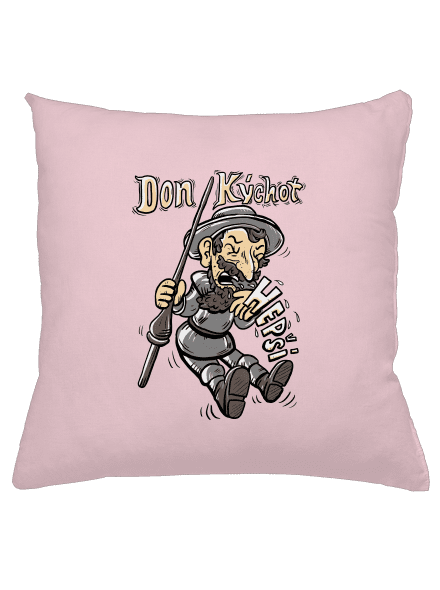Don Kýchot polštář Light Pink