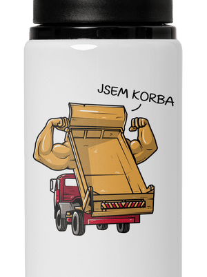 Korba lahev na vodu White