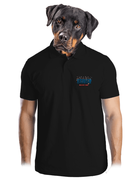 Hasičský sbor pánská polokošile Black
