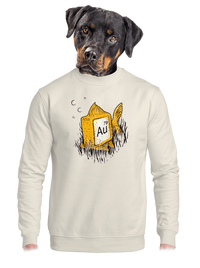 unisex mikina bez kapuce