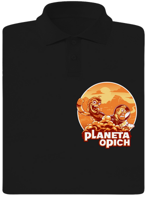 Planeta opich pánská polokošile Black