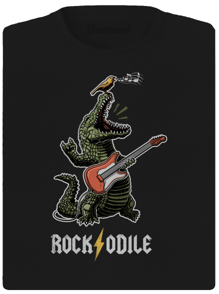 Rockodile dámské sportovní tričko Black