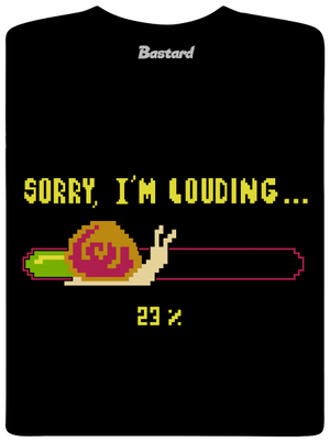 Louding pánské tričko Black