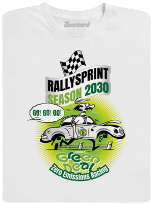 Rallysprint 2030 dětské tričko White