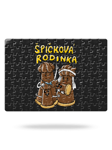 Špičková rodina II puzzle White