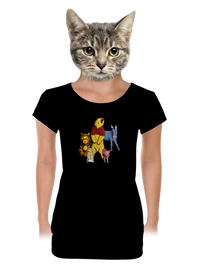 dámské tričko s lemem