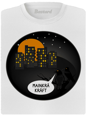 MainKráKráft dámské sportovní tričko White