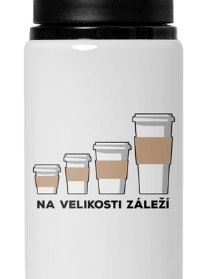Na velikosti záleží lahev na vodu White