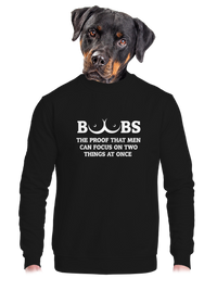 unisex mikina bez kapuce