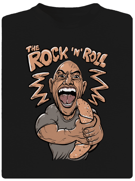 Rock and roll dětské sportovní tričko Black