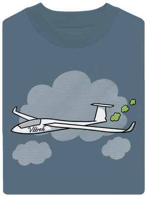 Větroň unisex mikina bez kapuce Nordic Blue