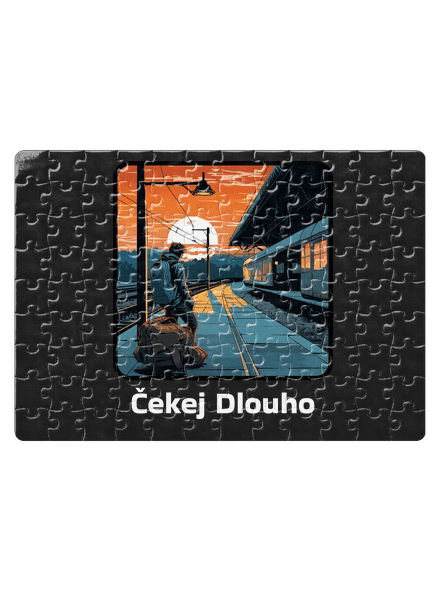 Čekej dlouho puzzle White