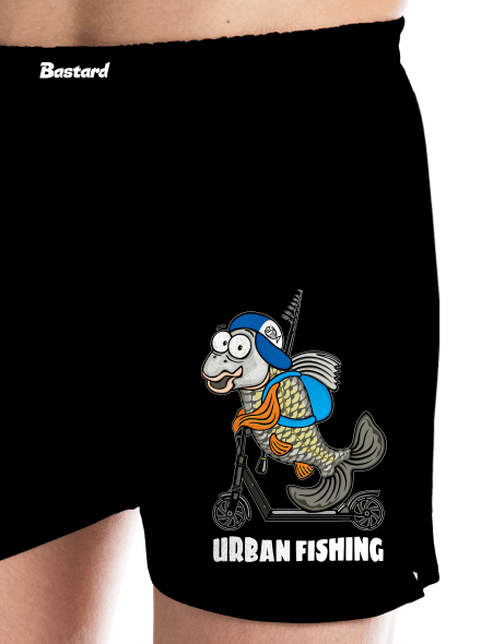 Urban fishing pánské trenky Black