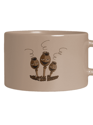 Makovice hrnek makronka Brown Macaron