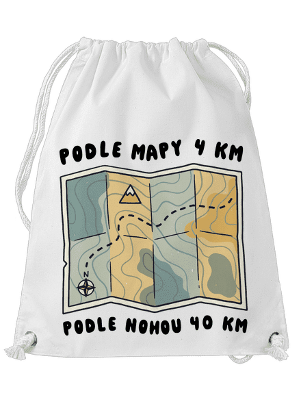 Podle mapy 4 km vak White