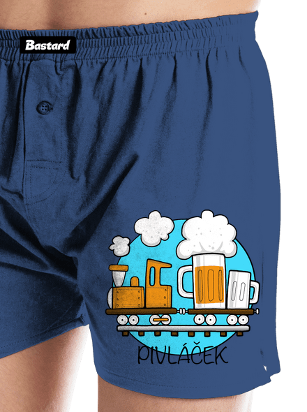 Pivláček pánské trenky Blue