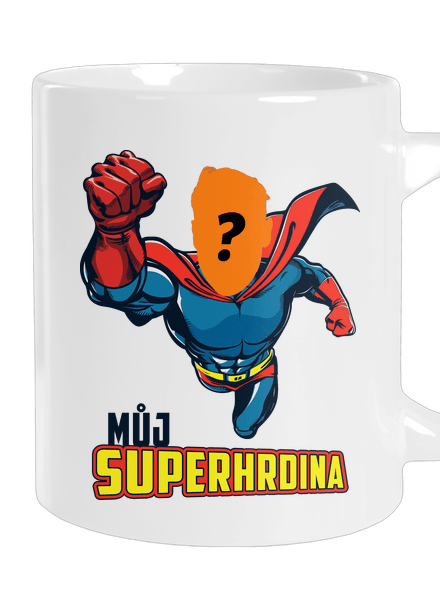 Můj superhrdina velký hrnek White