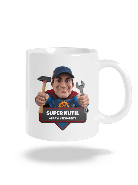 Super táta klasický hrnek White