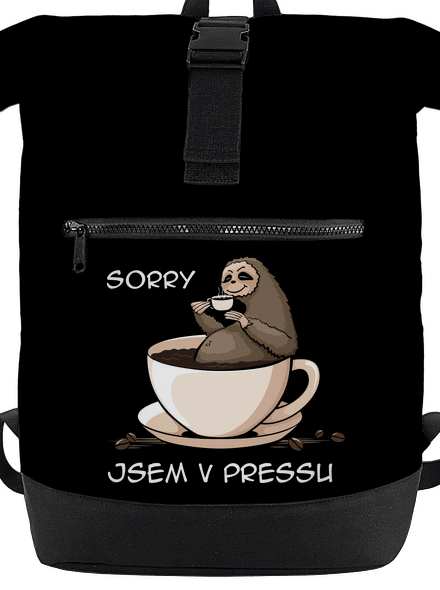 V pressu batoh Black