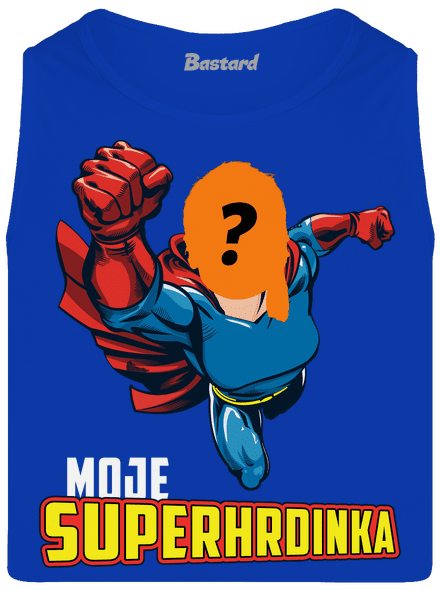 Moje superhrdinka pánské tílko Royal Blue