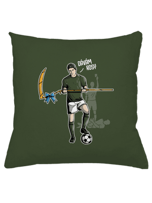 Dávám kosy polštář Olive Green