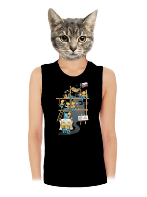 dámské tílko volné