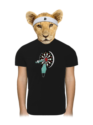 Zásah dětské sportovní tričko Black