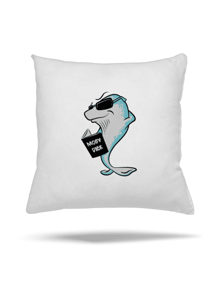 Moby Dick polštář White