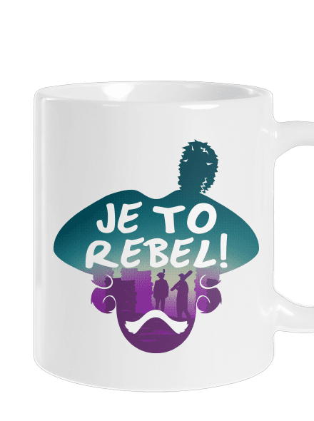 Je to rebel klasický hrnek White
