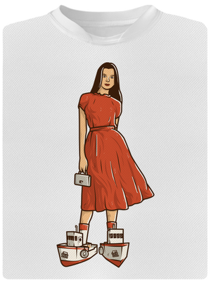 Lodičky dětské sportovní tričko White