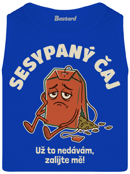 Sesypaný čaj pánské tílko Royal Blue