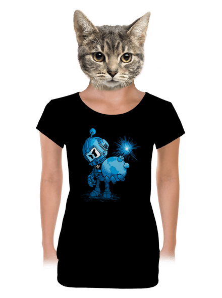 Časovaná bomba dámské tričko s lemem Black