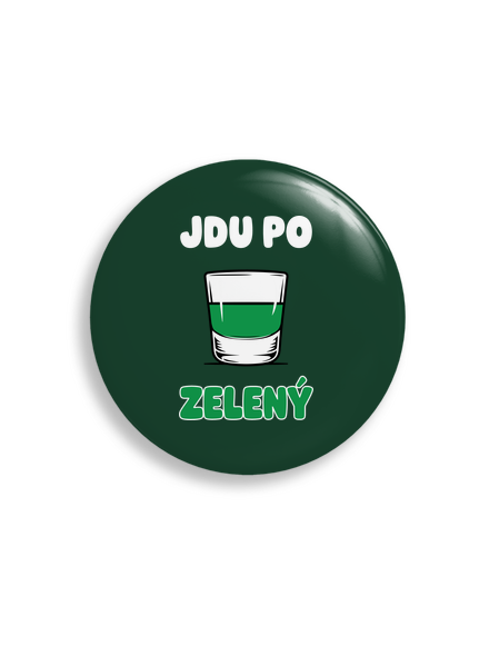 Jdu po zelený placka uni