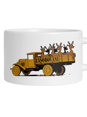 Zásobování hrnek makronka White